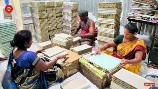 📒Billing Book Manufacturing Process | Small Scale Industry #hardworking #notebook