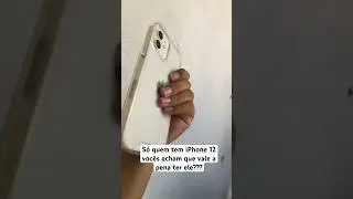 VALE A PENA COMPRAR O IPHONE 12 em 2024?? POSTEI 1 V&Iacute;DEO MOSTRANDO ELE🫣 #shorts #iphone12 #fypシ