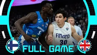 Group Phase | Finland v Great Britain | Full Basketball Game | FIBA EuroBasket 2025