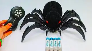 Remote Control Rc Spider Unboxing and Testing | Rc Spider | Smoke Rc Spider | Rechargeable Rc Spider
