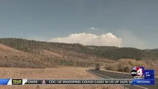 Yellow Lake Fire rages on, Forest Service releases new map of closures