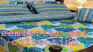 cotton comferter set|7pcs|Ayesha botique Islamic info