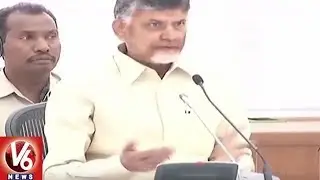 AP CM Chandrababu Responds On KCR's Comments At India Today Conclave | V6 News