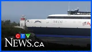 Passenger numbers down for NS ferry