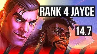 JAYCE vs K'SANTE (TOP) | Rank 4 Jayce, Rank 9, Godlike, 10/3/5 | BR Challenger | 14.7