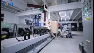PET BOTTLE FLAKES GRANULATION LINE(spinning grade) #plasticrecycling #granulation #pelletizing