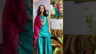 Sharara set from Global Desi #shararasets #globaldesi #ootd #ootdfashion #uoutubeshorts #trending