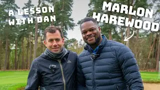 20 Handicap Golfer's First Ever Golf Lesson | Marlon Harewood with Dan | Episode 4