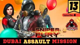 Sniper fury- R4  Dubai Assault Mission Complete | Sniper Fury gameplay | Invincible Sigog