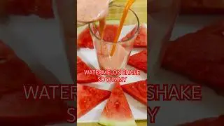 YUMMY WATERMELON SHAKE #watermelon #watermelonshake #fruit #food #shortsfeed #shorts #shortvideo #fy