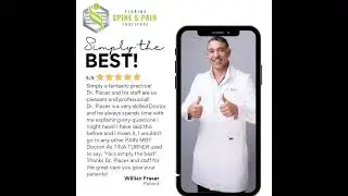 Dr. Javier Placer, ABPM, ABPM&R: Patient Review