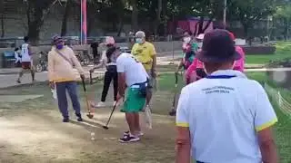 GroundGolf of Senior citezen