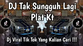 DJ BIARKAN AKU PERGI KARNA AKU TAK SANGGUP LAGI PLAT KT 🎶 || DJ TAK SANGGUP LAGI VIRAL ‼️