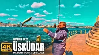 A Stroll in &Uuml;sk&uuml;dar with a Bosphorus View! | 4K Istanbul POV!
