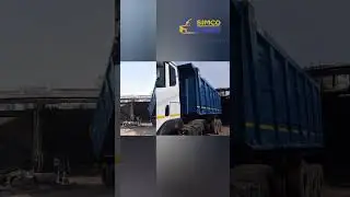 (32 cum ) Tipper Trailer by Simco Engineering Corporation. #tippertrailer  #tippertruck