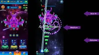Boss 10 Meloidae GALAXY ATTACK: ALIEN SHOOTER | Easy I Medum I Hard