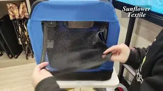 51x33x33cm Folding Dog Transport Box 600D Polyester