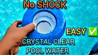 How to keep your above ground pool clean without using SHOCK