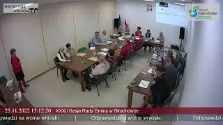 Gmina Strach&oacute;wka &ndash; transmisja na żywo