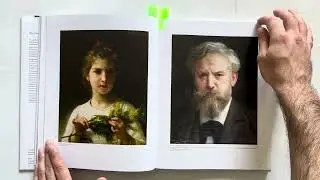 William Bouguereau book flip through