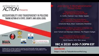 Accountability and Transparency in Policing: Taking Action at a State, County, and Local Level