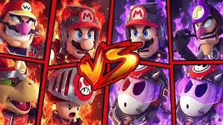 Team Mario vs. Team Mario? 🔴 Who is the better Captain in Mario Strikers?