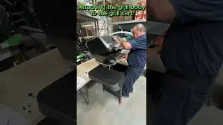Weber Genesis E-335 Stealth edition step-by-step assembly video.