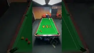 Perfect Cue Ball Control | Snooker Pocket Trick Shot Tutorial 🎯#SnookerShot  #CueBallControl
