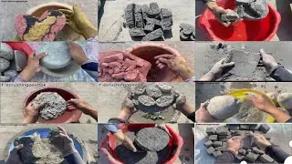 ASMR Edits NonStop Different Types of Mud  Texture Crumbling 🥰||Soft & Fluffy Satisfying Texture ✨💥