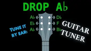 DROP Ab - GUITAR Tuning (Tuner)