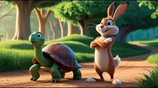 Rabbit and Tortoise Race Hindi Stories | खरगोश और कछुआ | Hindi Kids Kahaniya | Stories for Kids