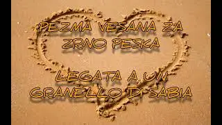 PEZMA VESANA ZA ZRNO PESKA #granello #sabia #sand #song #meer #liebe #love #see