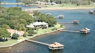 Aerial - Cedar Creek Lake, Texas