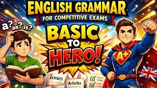 English Grammar for Competitive exams| Parts of Speech🔥 | Bhoomika Rathi | #english