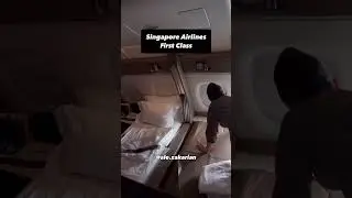 Las LUJOSAS SUITES de Singapore Airlines! #travel #short #singaporeairlines