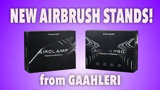 НОВЫЕ СТОЙКИ ДЛЯ АЭРОГРАФА ОТ GAAHLERI НА ИСПЫТАНИИ