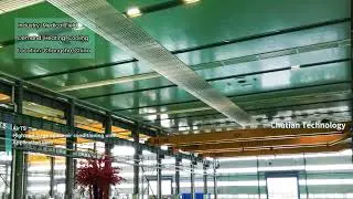 Large Space Air Conditioner Indoor  Heating and Cooling Unit for Industrial Warehouse China