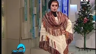 مصممة الازياء مارينا - كولكشن شتاء 2017 - ازياء كروشيه - طعم البيوت اعداد منى فاروق