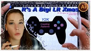 DigiLit Xmas 🎮🕹Creating Patterns Start to Finish | Illustrator on iPad