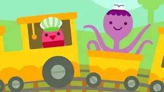Поезда Sago Mini – заберите всех пассажиров! | Игровой процесс для детей