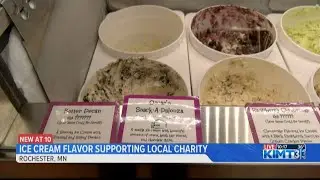Ice cream flavor supports a local charity
