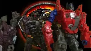 Optimus Prime Vs Shockwave (Mortal Combat Style) HD