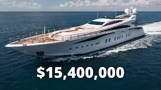 $15,400,000 | Big Luxury yacht FOR SALE!! | Tutto Le Marrane  152' LEOPARD