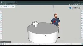 SketchUp | How To Model A Chess King Piece