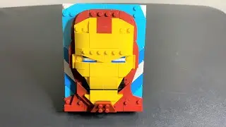 Building LEGO Brick Sketches Iron Man 40535