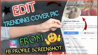 Facebook DP Banane Ka Tarika[FEEMI EDITOR]|Picsart|Facebook ki dp Kaise banaen🤔🥰|New video|