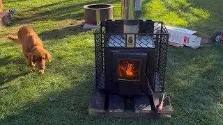 American Sauna Stove setup and stone selection 