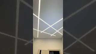 Мы начали забывать, как это #световыелинии #натяжныепотолки