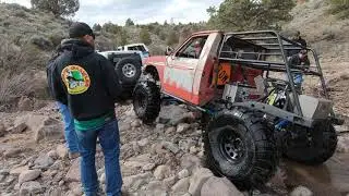 Toyota Rock Crawlers In Nor Cal Creek (Check Out Lil Cash, So Sick)