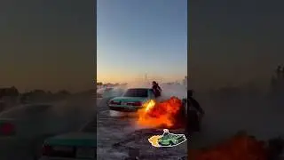 Это, безусловно, лучший Burnout 2025 года #burnout #flames #mustang #drift #epic #cars #amazing #...